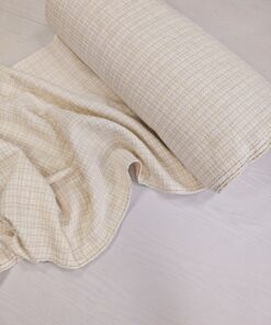 Молочно-бежевая костюмная ткань шанель из Италии интернет магазин с доставкой по всей РФ