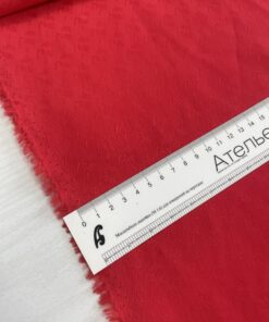 Красная шелковистая вискоза с принтом интернет магазин с доставкой по всей РФ