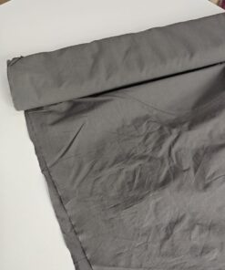 Смесовый лён серого цвета из Италии трендовые ткани купить онлайн с доставкой