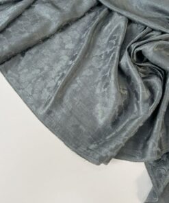 Жаккардовый серый хлопок с вискозой в розницу и оптом купить недорого