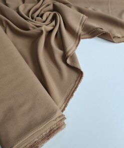 Костюмная Итальянская ткань бежевого цвета в розницу и оптом купить недорого