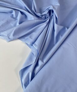 Голубой рубашечный хлопок из Италии купить в интернет-магазине в Москве
