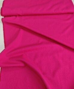 Костюмная фуксия рогожка лён с хлопком из Италии купить в Москве со склада недорогие ткани с доставкой