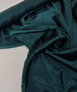 Подкладочная вискоза Max Mara цвета морской волны интернет магазин с доставкой по всей РФ