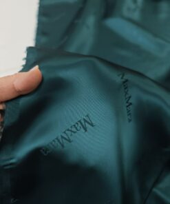 Подкладочная вискоза Max Mara цвета морской волны купить в интернет-магазине в Москве