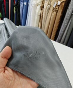 Подкладочная вискоза Max Mara серого (стального) цвета купить в интернет-магазине в Москве