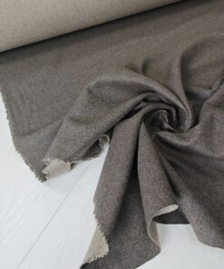 Двусторонняя бежево-коричневая шерсть для пальто интернет магазин с доставкой по всей РФ