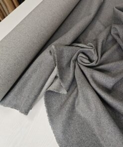 Двусторонняя серая шерсть для пальто купить в розницу недорого