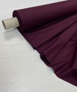 Бордовая пальтовая шерсть с кашемиром купить в розницу недорого