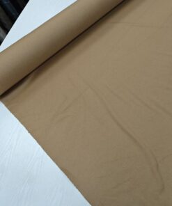 Пальтовая шерсть с кашемиром цвета кэмел (бежевый) купить в Москве со склада недорогие ткани с доставкой