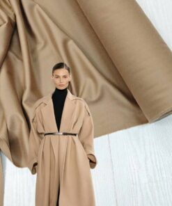 Пальтовая шерсть с кашемиром бежевого цвета интернет магазин с доставкой по всей РФ