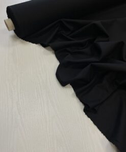 Пальтовая шерсть сукно черного цвета купить в розницу недорого