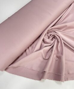 Трикотаж Джерси/ Пунто Милано пыльно-розового цвета купить в интернет-магазине в Москве