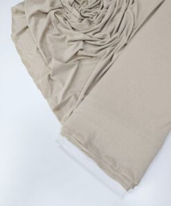 Тонкий светло-бежевый Итальянский трикотаж в розницу и оптом купить недорого