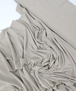 Тонкий светло-бежевый Итальянский трикотаж купить в интернет-магазине в Москве