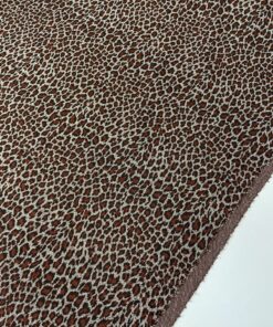 Принтованный Джерси терракотового цвета со змеиным принтом интернет магазин с доставкой по всей РФ