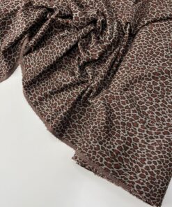 Принтованный Джерси терракотового цвета со змеиным принтом в розницу и оптом купить недорого