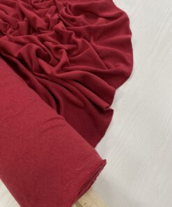 Мелкой вязки мягкий красный трикотаж трендовые ткани купить онлайн с доставкой