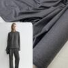 Костюмная темно-серая поливискоза со стока Max Mara популярные ткани 2025 года из пинтерест