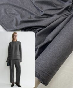 Костюмная темно-серая поливискоза со стока Max Mara популярные ткани 2025 года из пинтерест