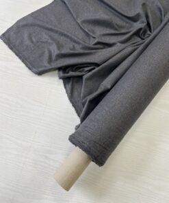 Костюмная темно-серая поливискоза со стока Max Mara трендовые ткани купить онлайн с доставкой