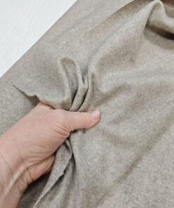 Пальтовая тонкая серо-бежевая шерсть в розницу и оптом купить недорого