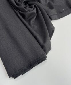 Двухсторонняя шерсть Hugo Boss серого цвета трендовые ткани купить онлайн с доставкой