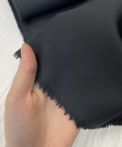 Темно-серая шерсть со стока Loro Piana купить в Москве со склада недорогие ткани с доставкой