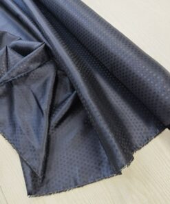 Тёмно-синяя подкладочная вискоза жаккард