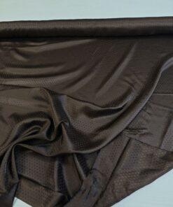 Коричневая подкладочная вискоза жаккард