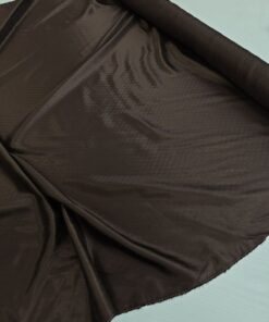 Подкладочная жаккардовая вискоза коричневого цвета