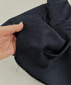 Шерсть черно-синяя с жаккардовой фактурой интернет магазин с доставкой по всей РФ