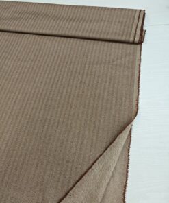 Отрез шерстяной коричневой шерсти в полоску трендовые ткани купить онлайн с доставкой