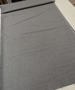 Отрез темно-серой шерстяной Итальянской ткани купить в интернет-магазине в Москве