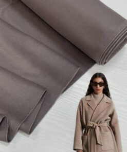 Пальтовая шерсть с кашемиром цвета тауп