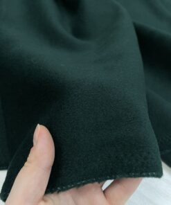 Пальтовая шерсть с кашемиром изумрудного цвета купить в розницу недорого