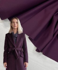 Итальянская пальтовая шерсть сукно бордового цвета популярные ткани 2025 года из пинтерест