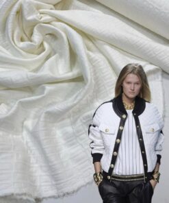 Белый трикотаж с брендового стока Escada