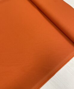 Двухсторонняя оранжевая плотная костюмная полушерсть трендовые ткани купить онлайн с доставкой