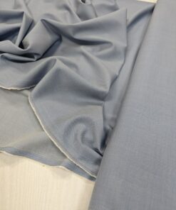 Серо-голубая шерсть с шелком от Loro Piana купить в интернет-магазине в Москве