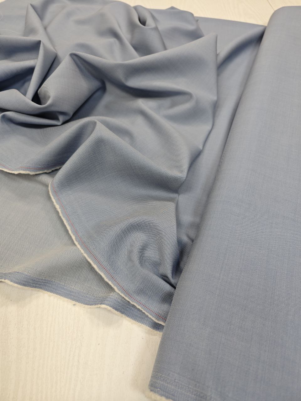 2025-10-13 12.59.45 Серо-голубая шерсть с шелком от Loro Piana купить в интернет-магазине в Москве