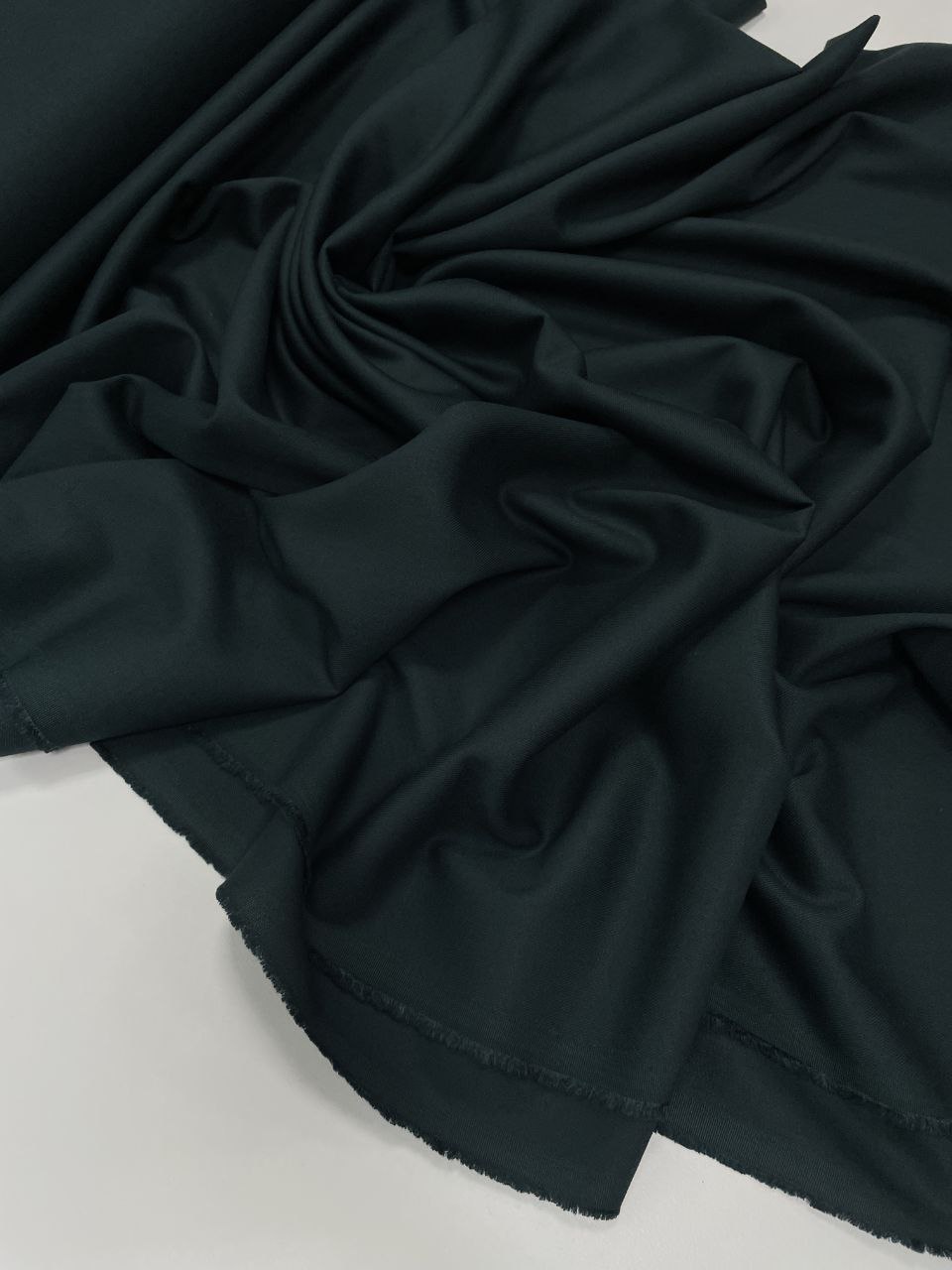 2025-11-07 14.01.37 Костюмная поливискоза Max Mara цвета морской волны купить в интернет-магазине в Москве