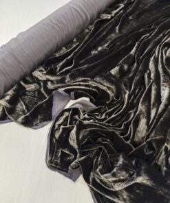 Balenciaga роскошный черный бархат из Италии в розницу и оптом купить недорого