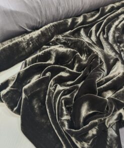 Balenciaga роскошный черный бархат из Италии купить в розницу недорого