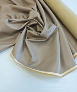 Эко-кожа с замшевой изнанкой кофейного цвета купить в розницу недорого