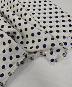 100% белый лен Max Mara в черный горошек купить в розницу недорого