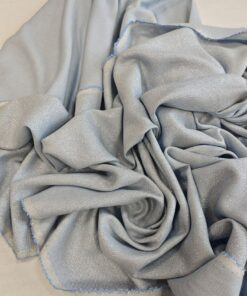 Итальянская вискоза с люрексом голубого цвета в розницу и оптом купить недорого