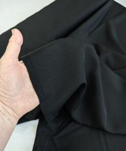 Черная Итальянская костюмная 100% шерсть интернет магазин с доставкой по всей РФ
