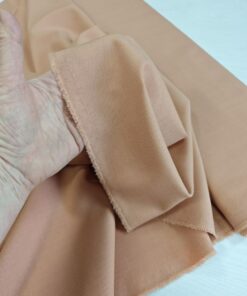 Костюмная шерсть кораллового цвета купить в розницу недорого