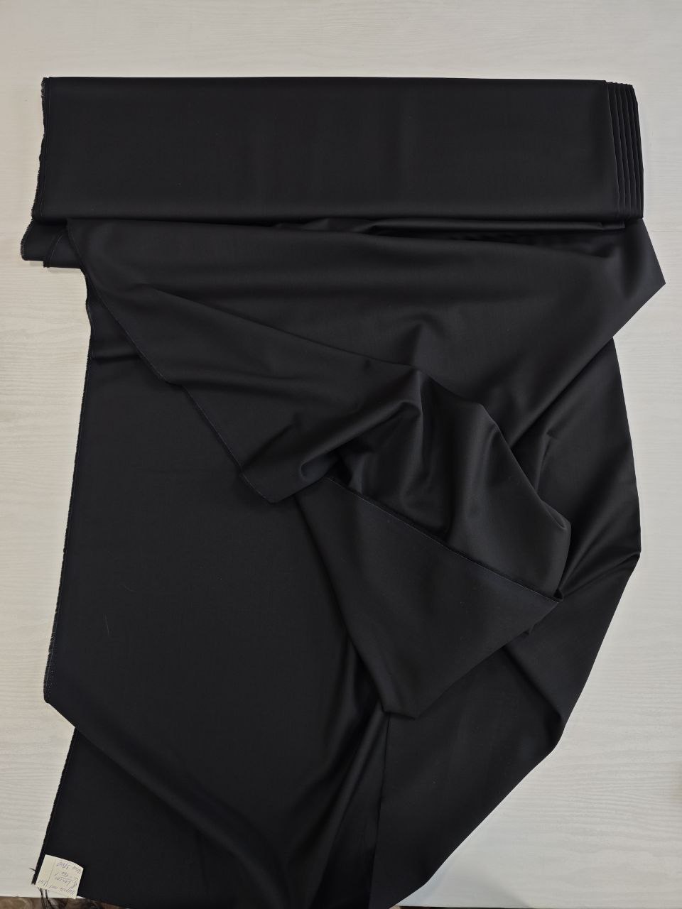 2026-03-20 15.50.31 Костюмная шерсть Ralph Lauren чёрного цвета купить в Москве со склада недорогие ткани с доставкой